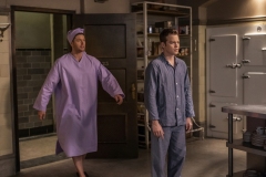Supernatural -- "Last Holiday" -- Image Number: SN1514A_0309r.jpg -- Pictured (L-R): Jensen Ackles as Dean and Alexander Calvert as Jack -- Photo: Colin Bentley/The CW -- © 2020 The CW Network, LLC. All Rights Reserved.