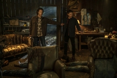 Supernatural -- "Last Holiday" -- Image Number: SN1514B_0258r.jpg -- Pictured (L-R): Jared Padalecki as Sam and Jensen Ackles as Dean -- Photo: Colin Bentley/The CW -- © 2020 The CW Network, LLC. All Rights Reserved.