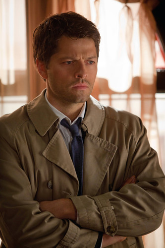 Supernatural â€&ldquo; â€œGoodbye Stranger" -- Image SN817a_0454 -- Pictured: Misha Collins as Castiel -- Credit: Liane Hentscher/The CW --  &copy; 2013 The CW Network. All Rights Reserved